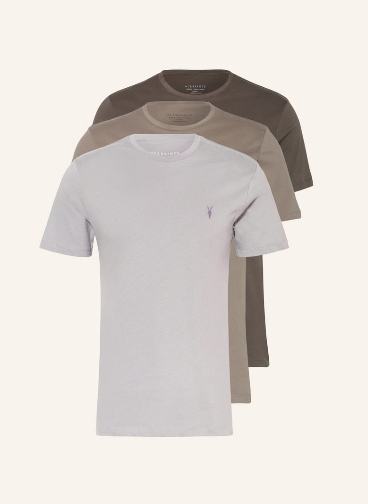 Allsaints T-Shirt Tonic 3 Szt. gruen