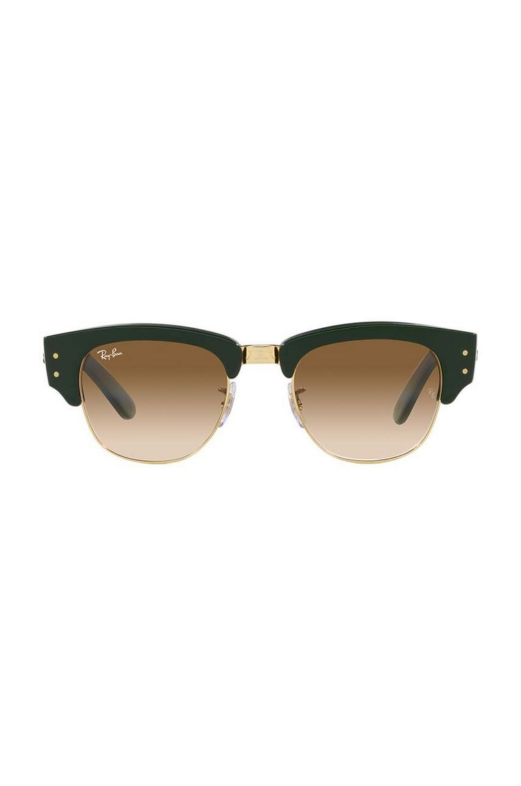 Ray-Ban okulary przeciwsłoneczne MEGA CLUBMASTER kolor czarny 0RB0316S