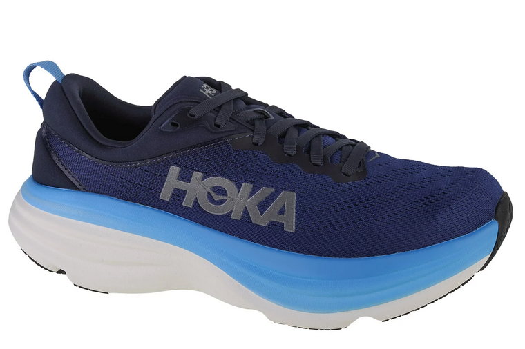 Hoka M Bondi 8 1123202-OSAA, Męskie, Granatowe, buty do biegania, tkanina, rozmiar: 42 2/3