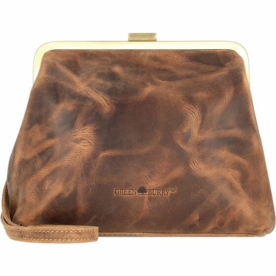 Greenburry Vintage Clappy Leather Torba na ramię 23 cm brown