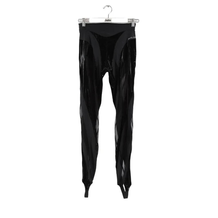 Pre-owned Fabric bottoms Mugler Pre-owned