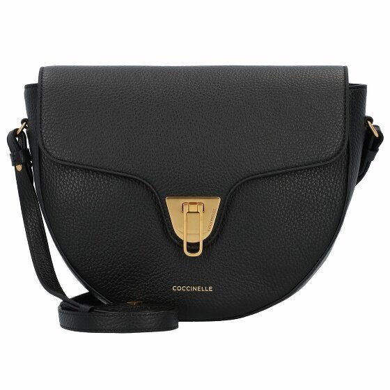 Coccinelle Beat Soft Leather Torba na ramię 24 cm noir