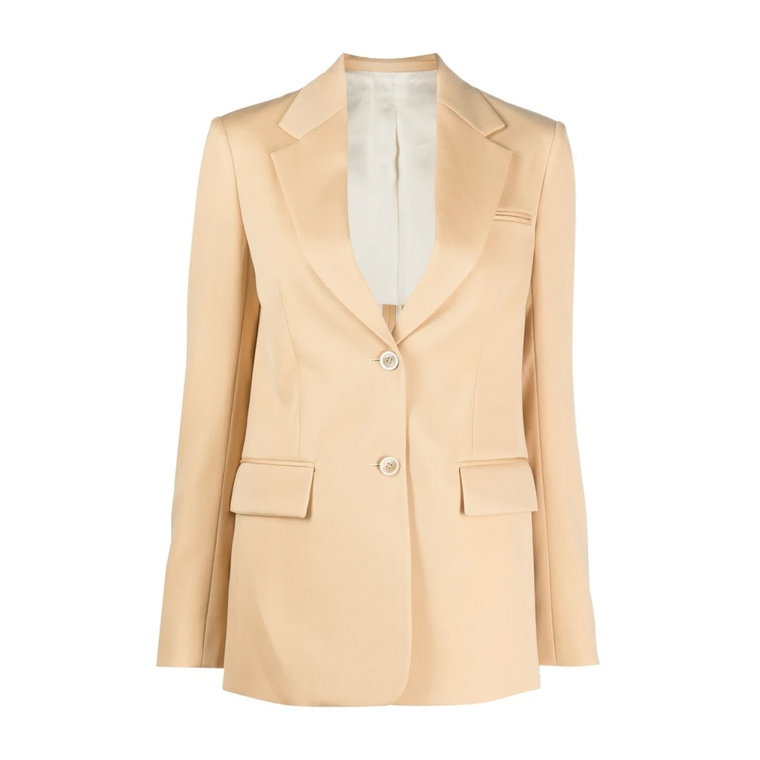 Eleganckie Egg Shell Blazers dla Kobiet Lanvin