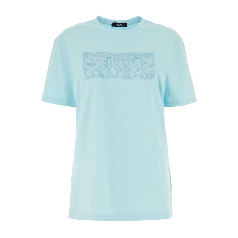 Lekki Bawełniany T-shirt Versace