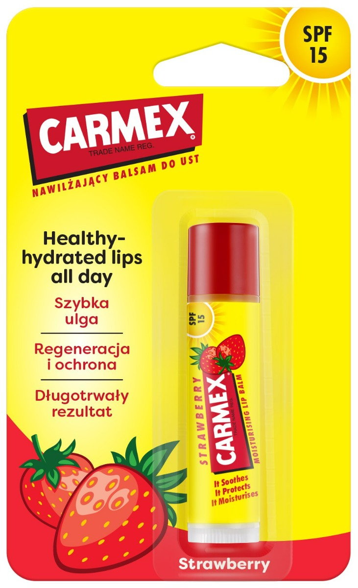 Carmex Strawberry Balsam do ust