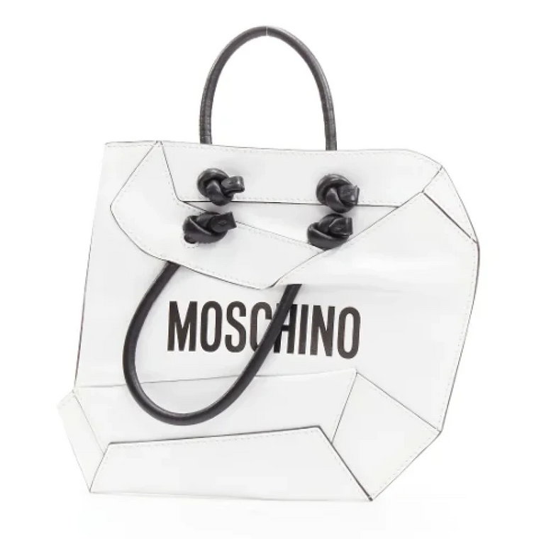 Pre-owned Leather handbags Moschino Pre-Owned