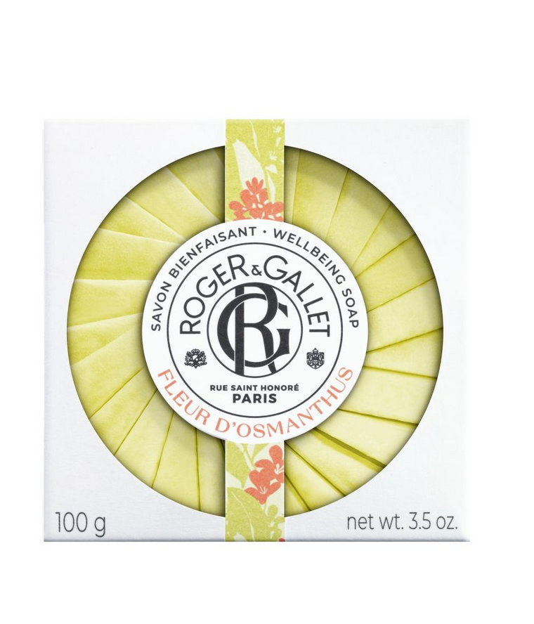 Roger & Gallet Mydło well-being, Fleur d'Osmanthus