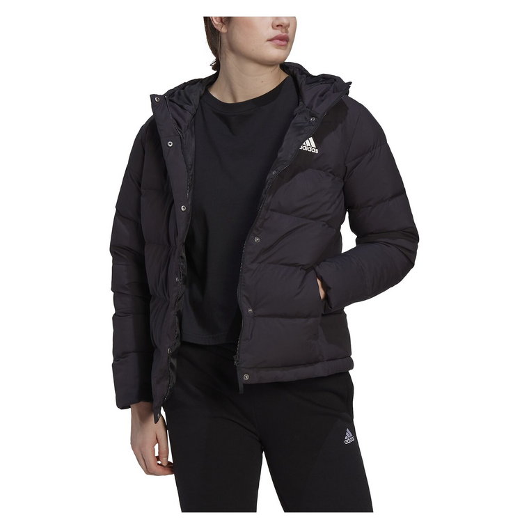 Kurtka puchowa damska adidas Helionic Hooded Down Jacket HG8747