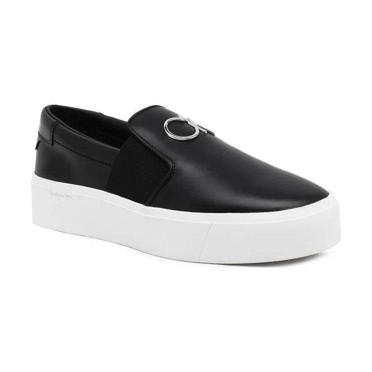 Calvin Klein Skórzane slip on