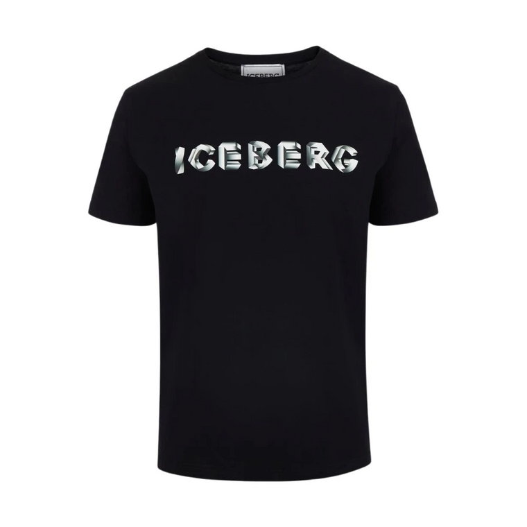 Duże Czarne Logo 3D z Brandingiem Iceberg