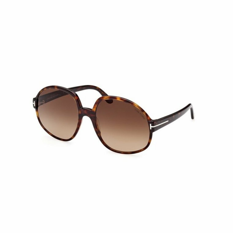 Ciemny Havana Gradient Okulary przeciwsłoneczne Tom Ford