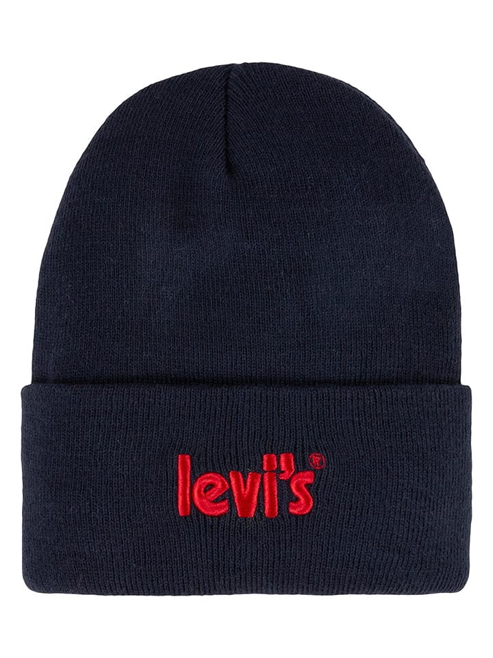 Levi's Kids Czapka w kolorze granatowym