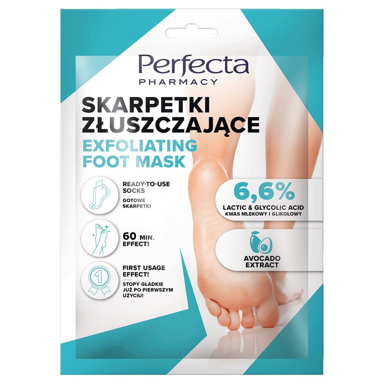 Perfecta Body Złuszczające Skarpetki - zabieg na stopy