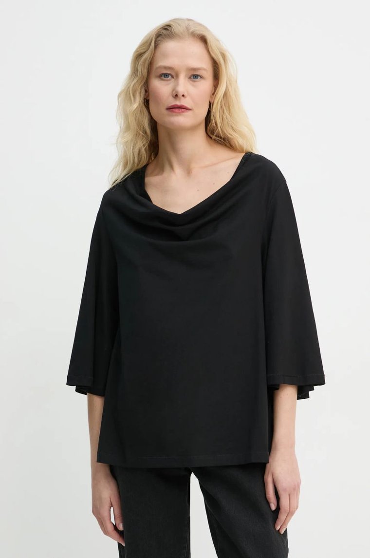 By Malene Birger t-shirt bawełniany BRYAR damski kolor czarny 102155