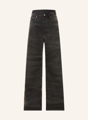 mm6 Maison Margiela Jeansy Flare schwarz