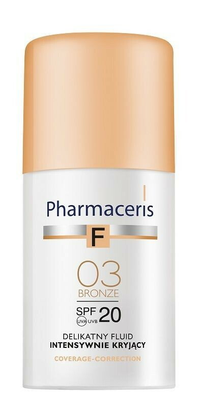 Pharmaceris F Fluid intensywnie korygujący 03 bronze 30 ml