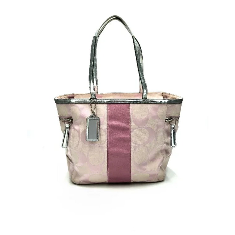 Pre-owned Canvas totes Coach Pre-owned