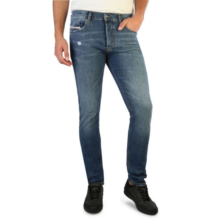 Męskie jeansy Slim-fit z klasycznym wzorem Diesel