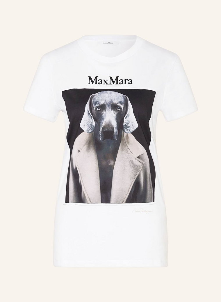 Max Mara T-Shirt Cipria weiss