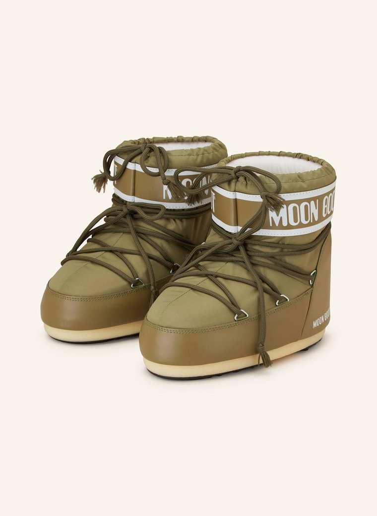 Moon Boot Moon Boots Icon Low Nylon gruen