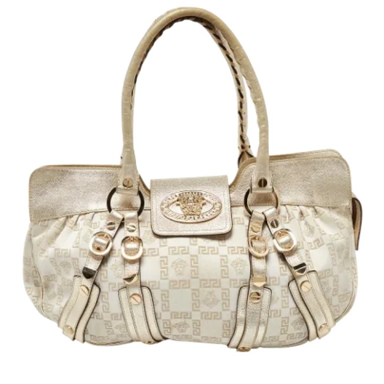 Pre-owned Canvas shoulder-bags Versace Pre-owned