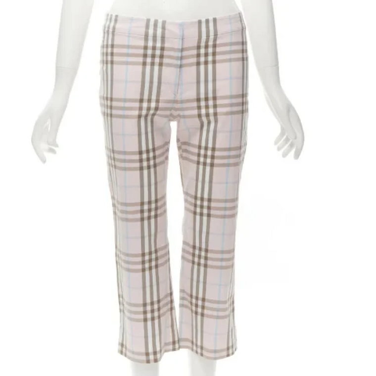 Pre-owned Cotton bottoms Burberry Vintage