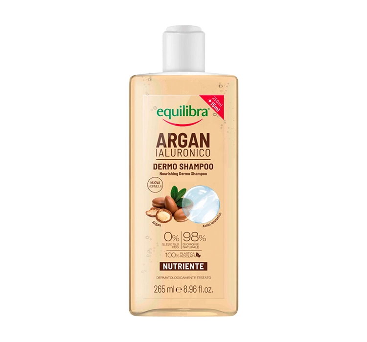 EQUILIBRA ARGAN ODŻYWCZY SZAMPON DO WŁOSÓW 265ML