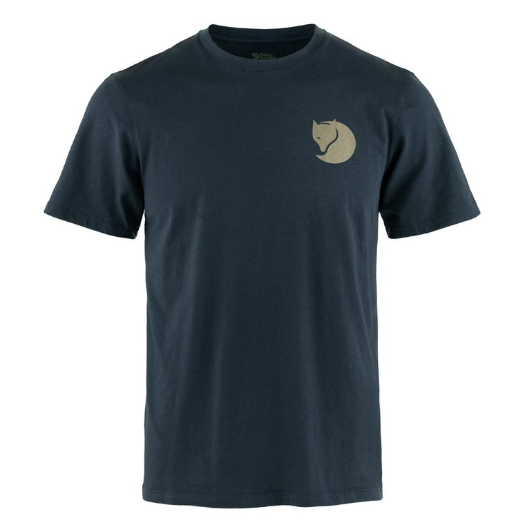 Męska koszulka Fjallraven Walk With Nature T-shirt dark navy - L