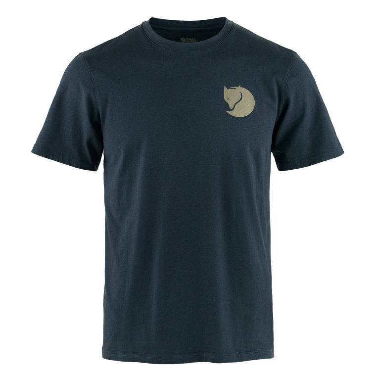 Męska koszulka Fjallraven Walk With Nature T-shirt dark navy - S