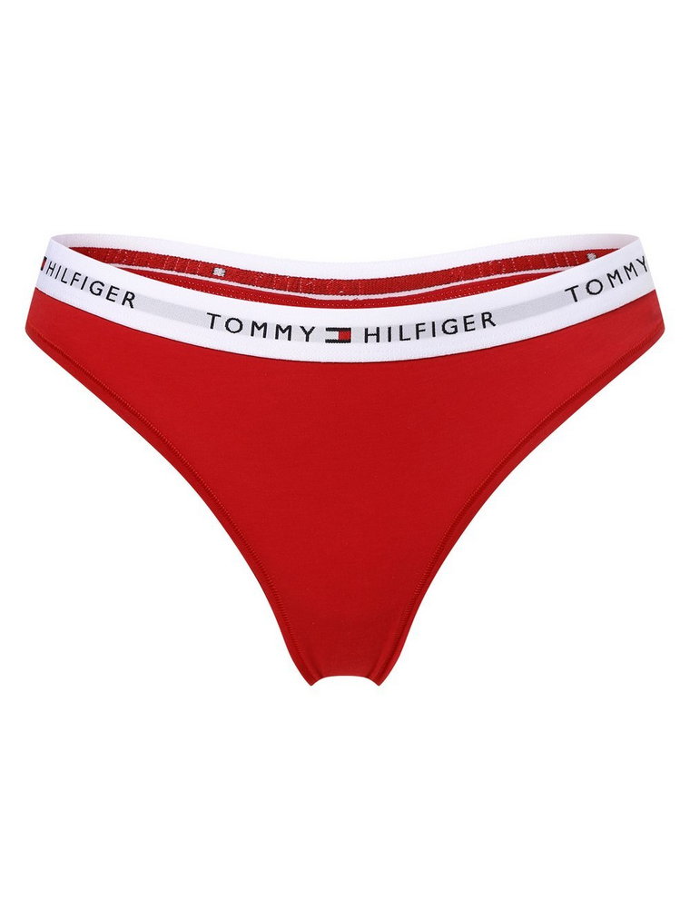 Tommy Hilfiger - Stringi damskie, czerwony