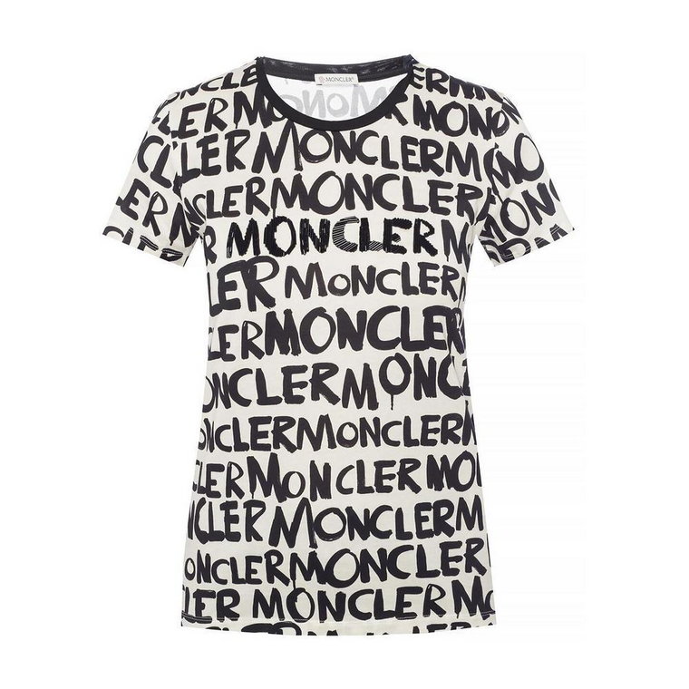 Koszulka w wzory Moncler