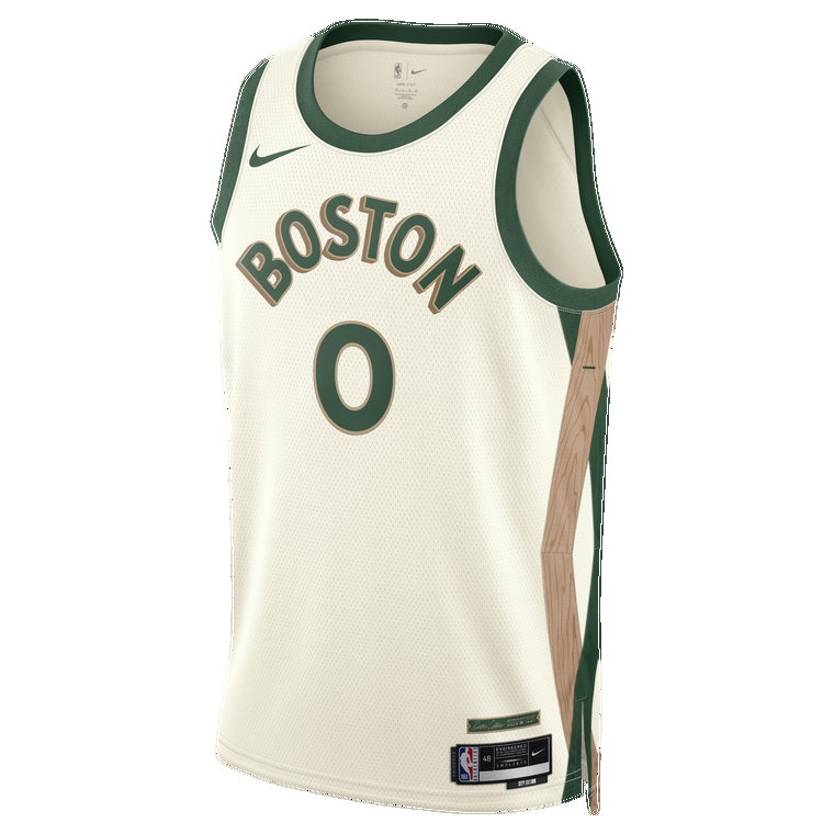 Koszulka męska Nike Dri-FIT NBA Swingman Jayson Tatum Boston Celtics City Edition 2023/24 - Biel