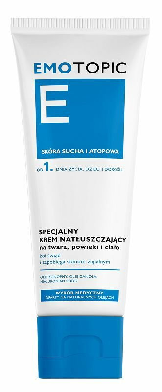 Pharmaceris E Emotopic - specjalny krem natłuszczający do twarzy i ciała WM 75ml