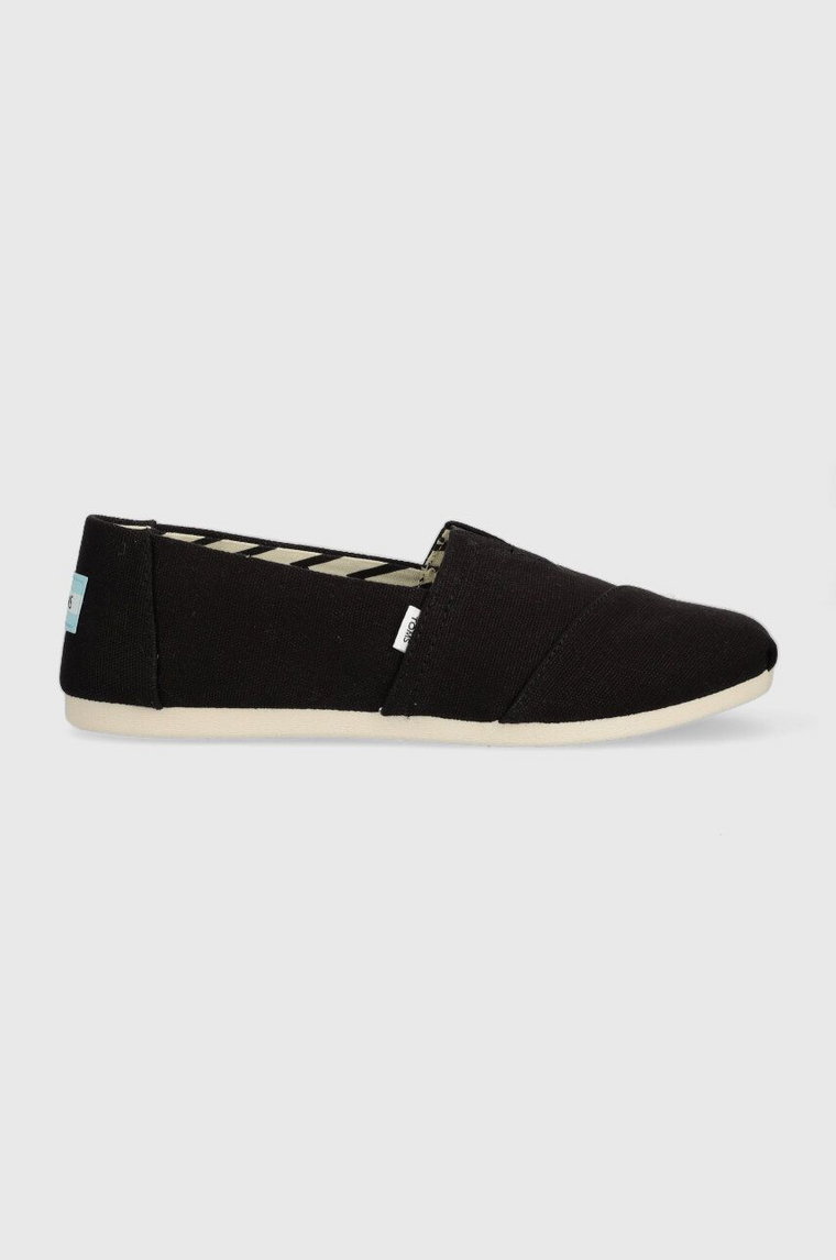 Toms espadryle Alpargata kolor czarny 10017732