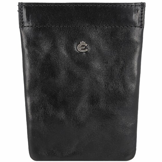 Esquire Toscana Key Case Leather 6 cm schwarz