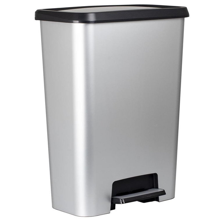 Kosz na śmieci Compatta 50L Pedal Bin Style Curver Steel 249811 Keter