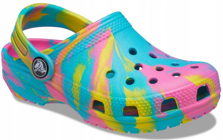 Dziecięce Buty Chodaki Crocs Classic Marbled 28-29