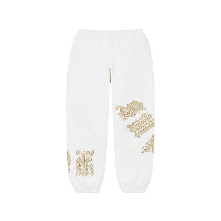 Limitowana edycja Old English Wrap Sweatpant Supreme