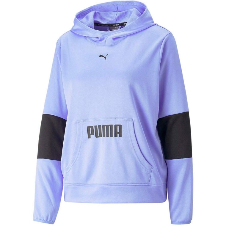 Bluza z kapturem Puma Train All Day Hoodie Elektro, Kobiety