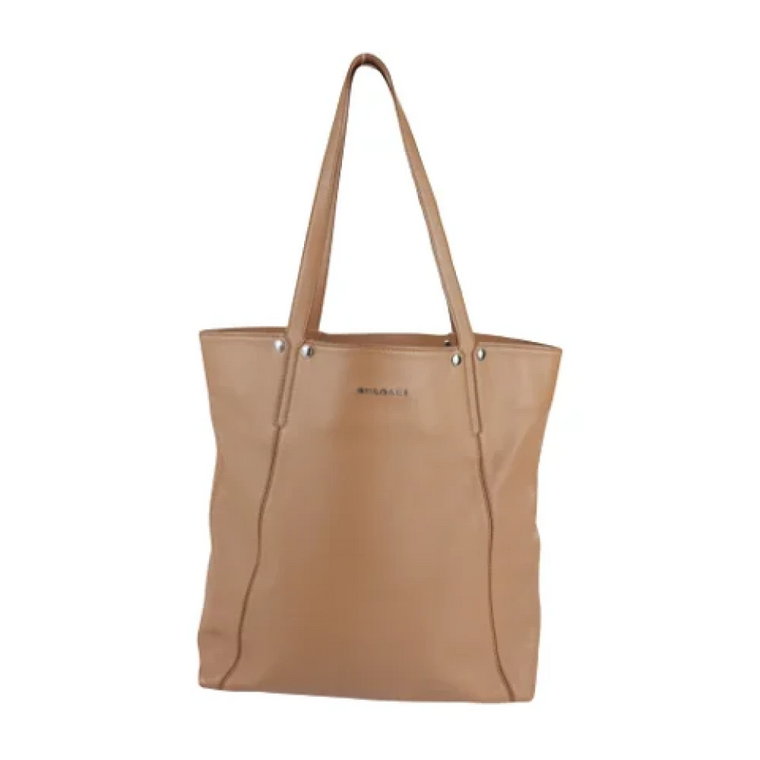 Pre-owned Leather totes Bvlgari Vintage