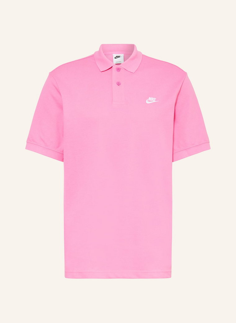 Nike Koszulka Polo Z Piki Club pink