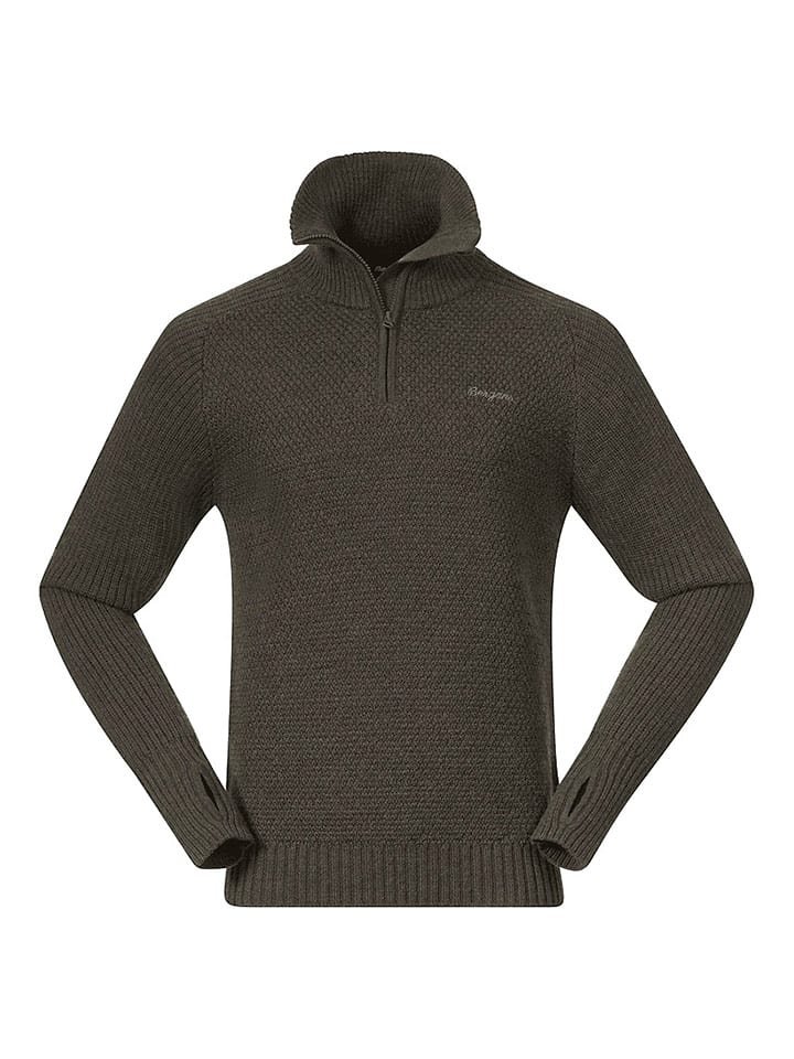 Bergans Sweter w kolorze khaki