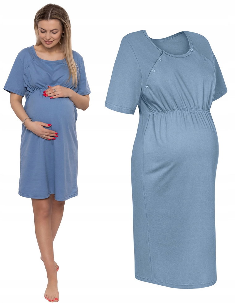 Koszula Nocna Ciążowa Do Porodu Karmienia roz.XL