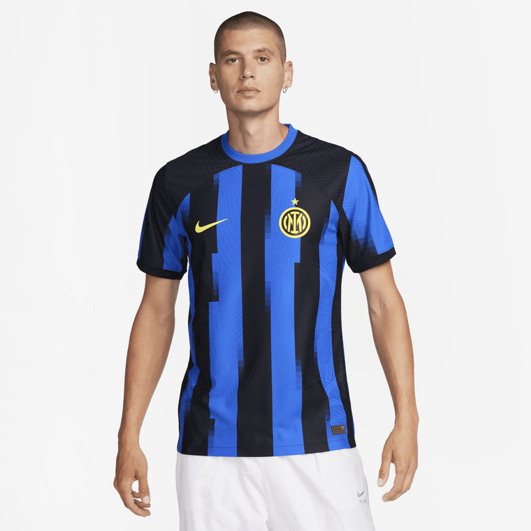 Męska koszulka piłkarska Inter Mediolan Match 2023/24 (wersja domowa) - Niebieski