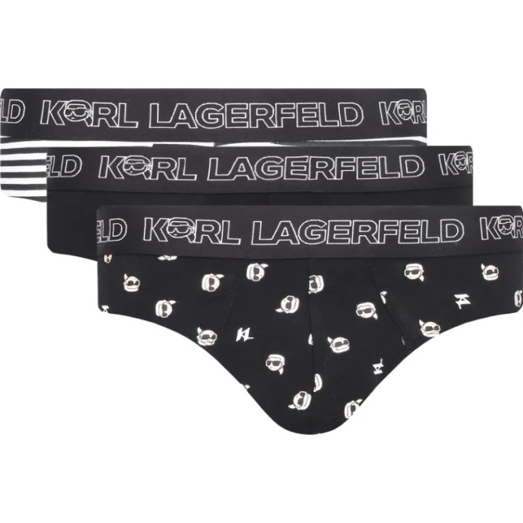 Karl Lagerfeld Slipy 3-pack Ikon