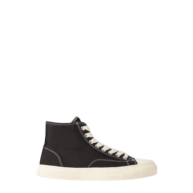 Avant-Garde Canvas High Top Sneakers Mihara Yasuhiro