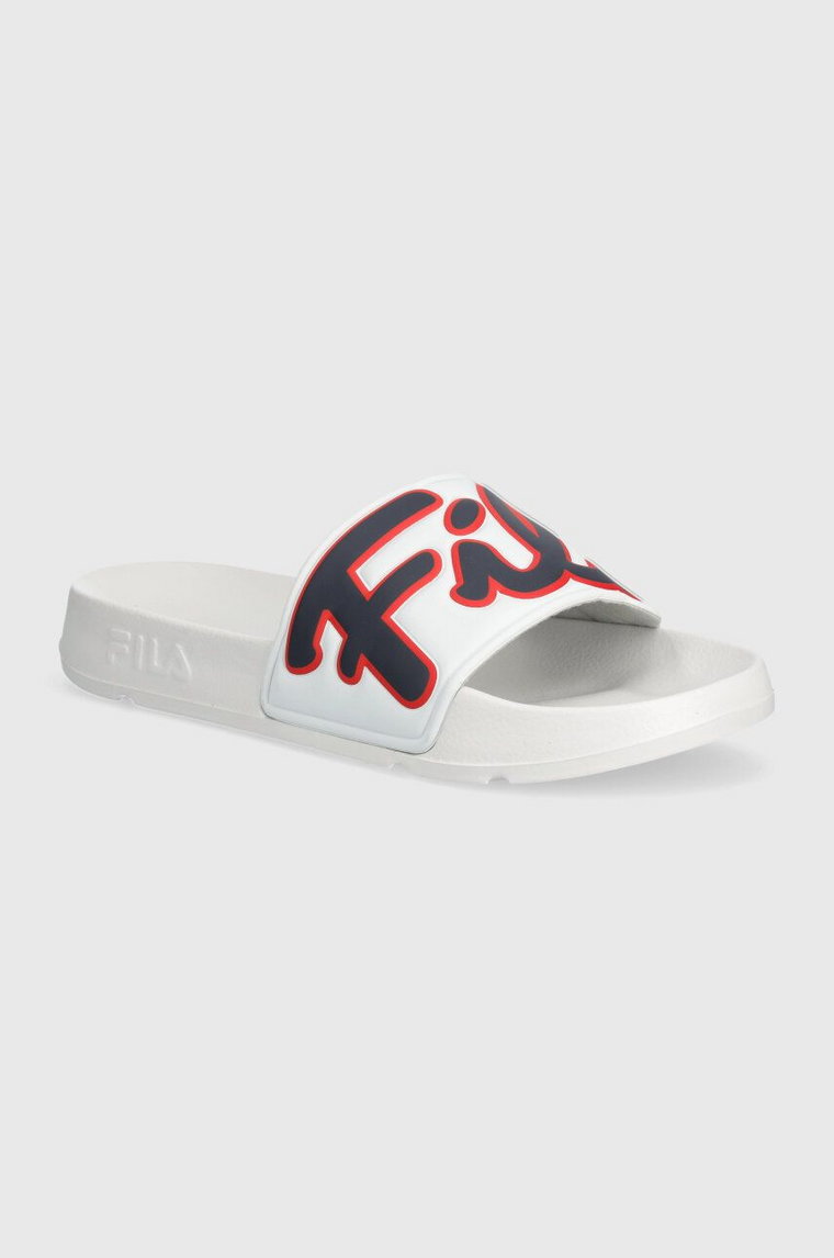 Fila klapki Scritto damskie kolor biały FFW0402