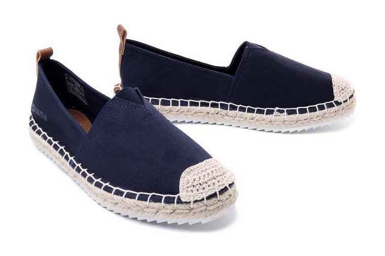 BIG STAR HH274500 granat, espadryle damskie