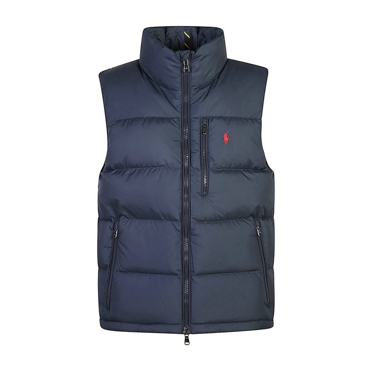 Niebieskie Swetry Męskie Aw24 Ralph Lauren