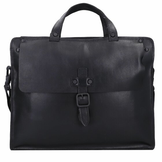 Harold's Aberdeen Briefcase Leather 39 cm schwarz